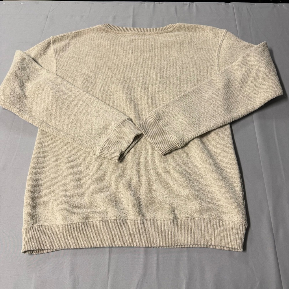 New York Popular New Orleans Sweatshirt Oatmeal Beige Brown Graphic Mens Small - Picture 6 of 6